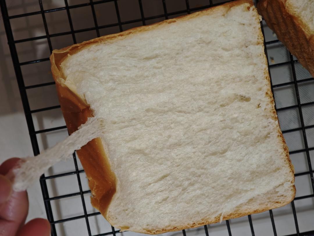 无糖的橄榄油纯素吐司——一次发酵也能夺命拉丝软