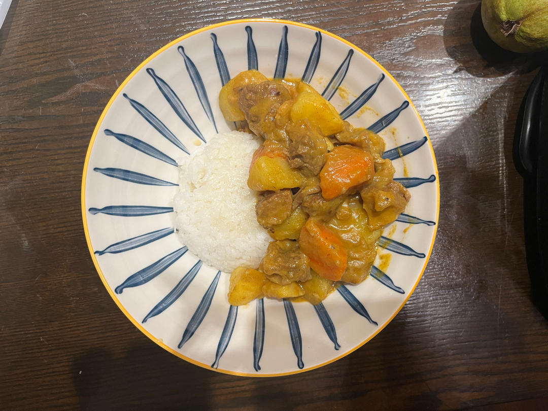 超正宗的泰国咖喱牛腩