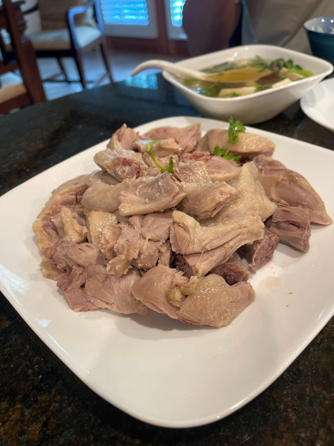 首次成功的盐水鸭腿