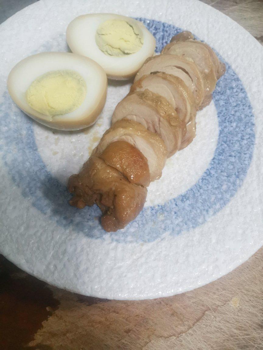 叉烧鸡肉卷