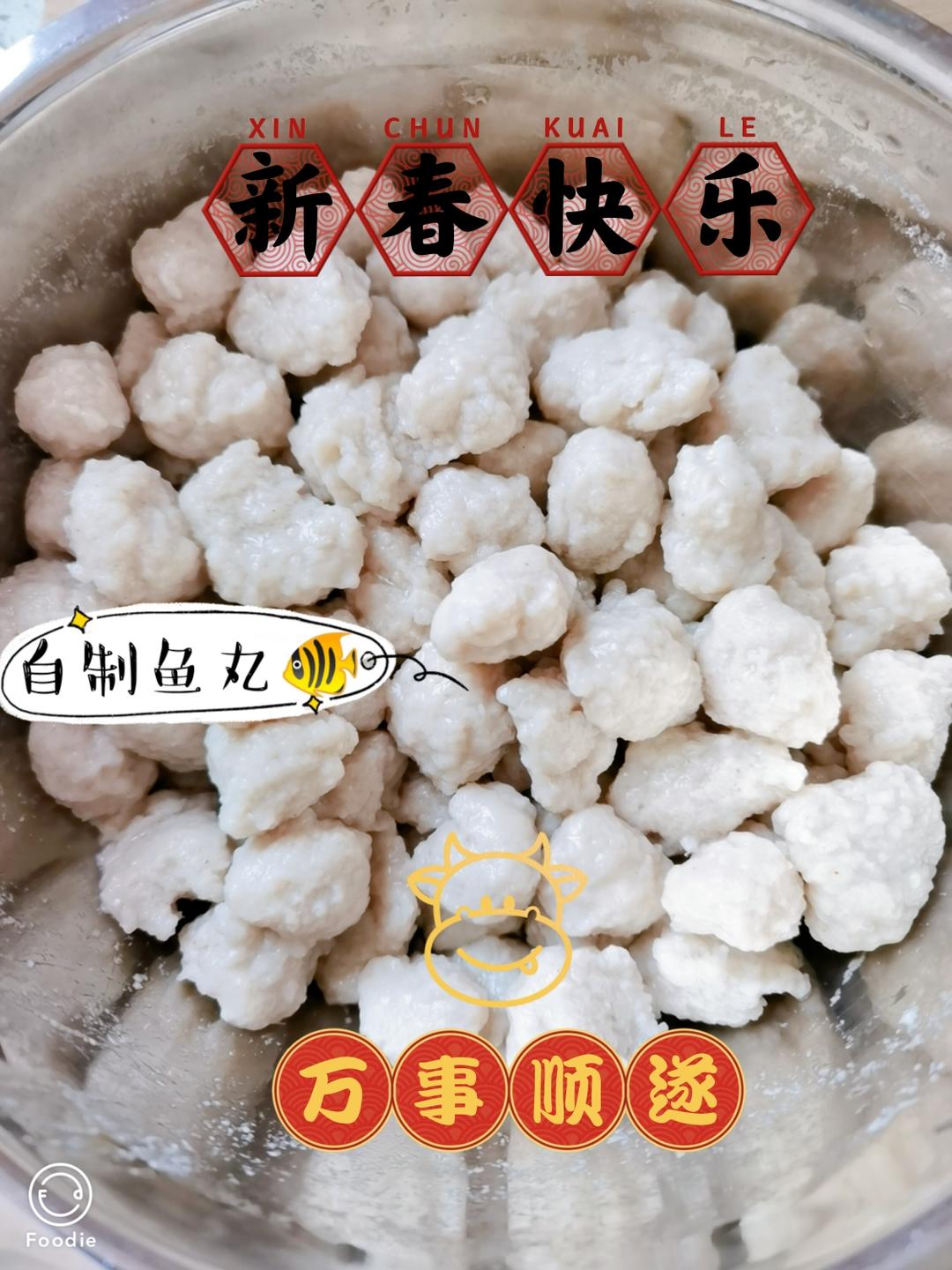 简单好吃自制鱼丸&牛丸的做法 步骤1