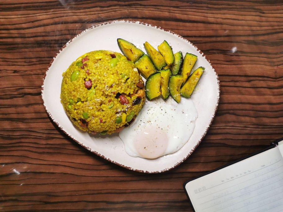 小米咖喱沙拉（2.0版）丨健康·三餐