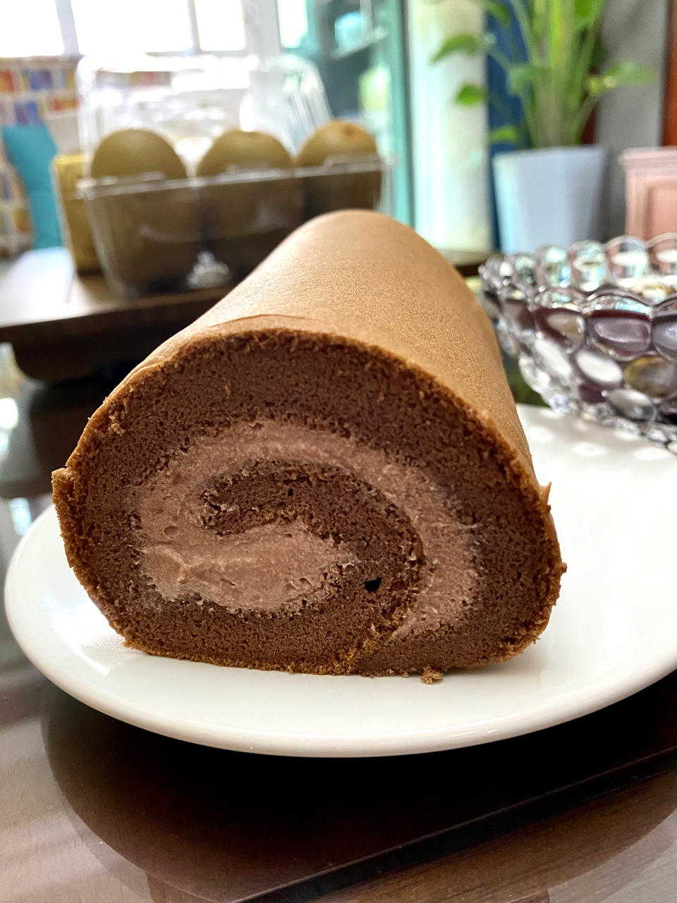 巧克力奶油蛋糕卷