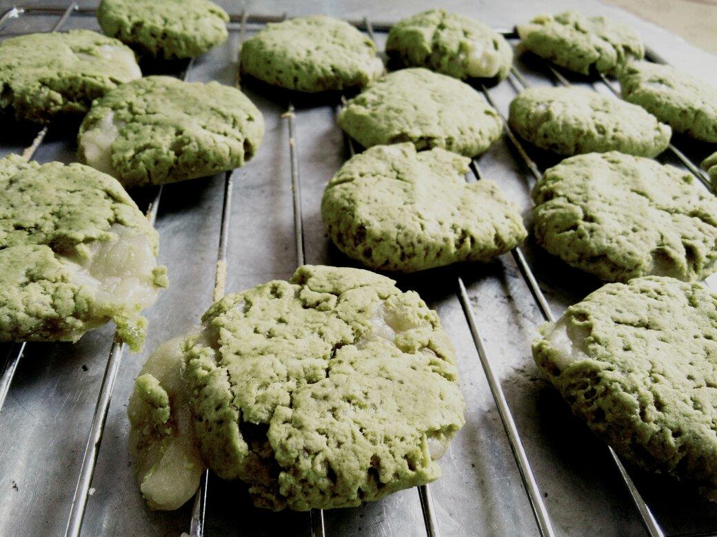 可可/抹茶麻薯夹心软曲奇