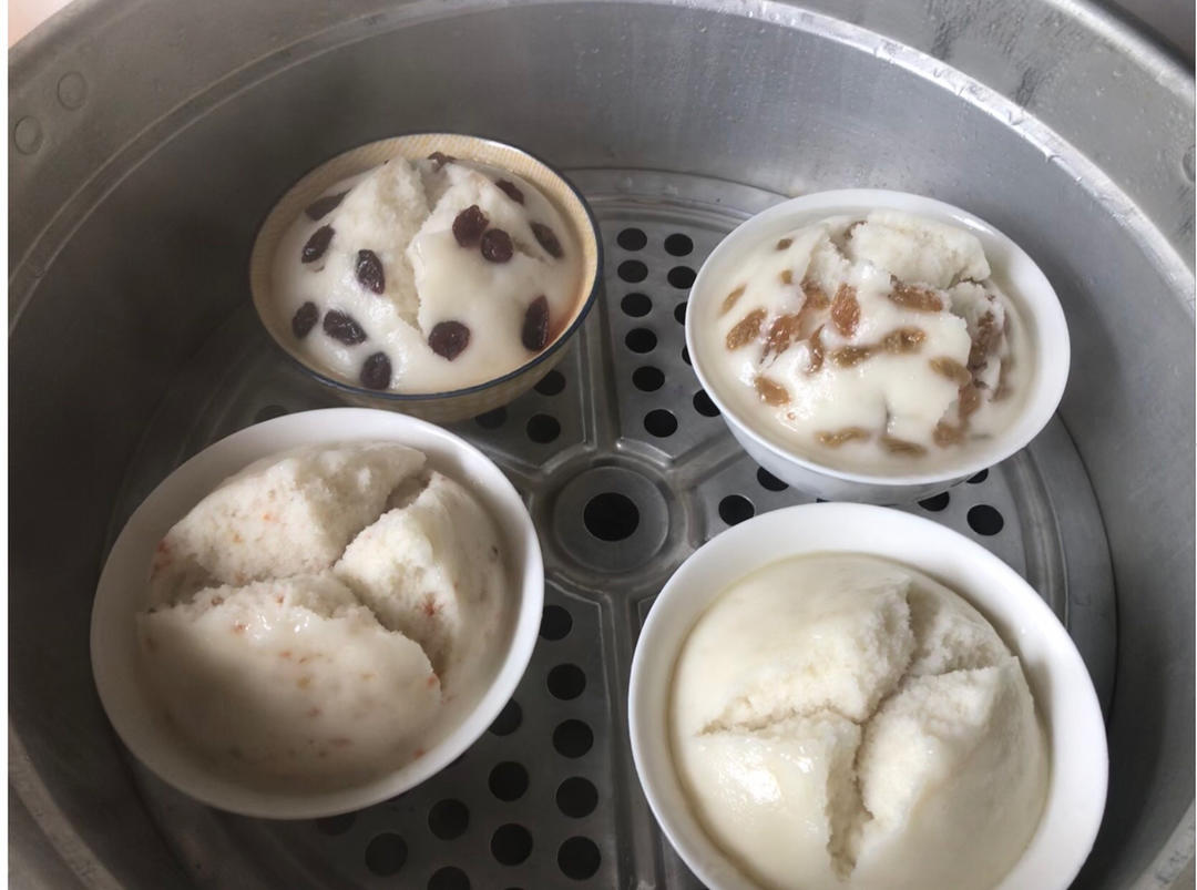 用米做的开花大米糕 米香十足 一次成功💯