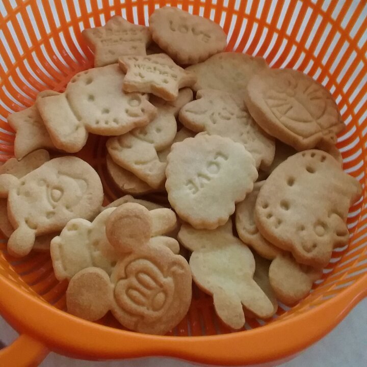 卡通黄油饼干