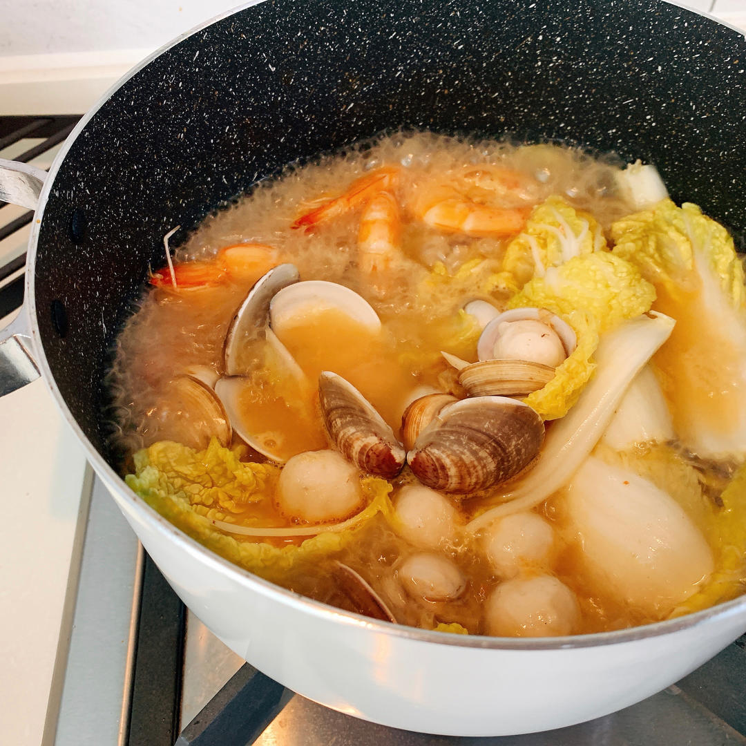 五分钟减脂海鲜汤