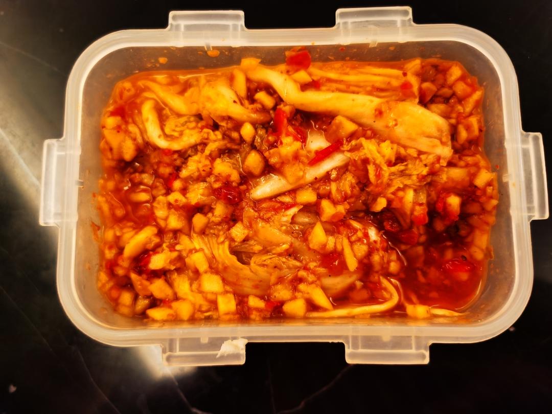 饭店一天能卖五十斤的辣白菜