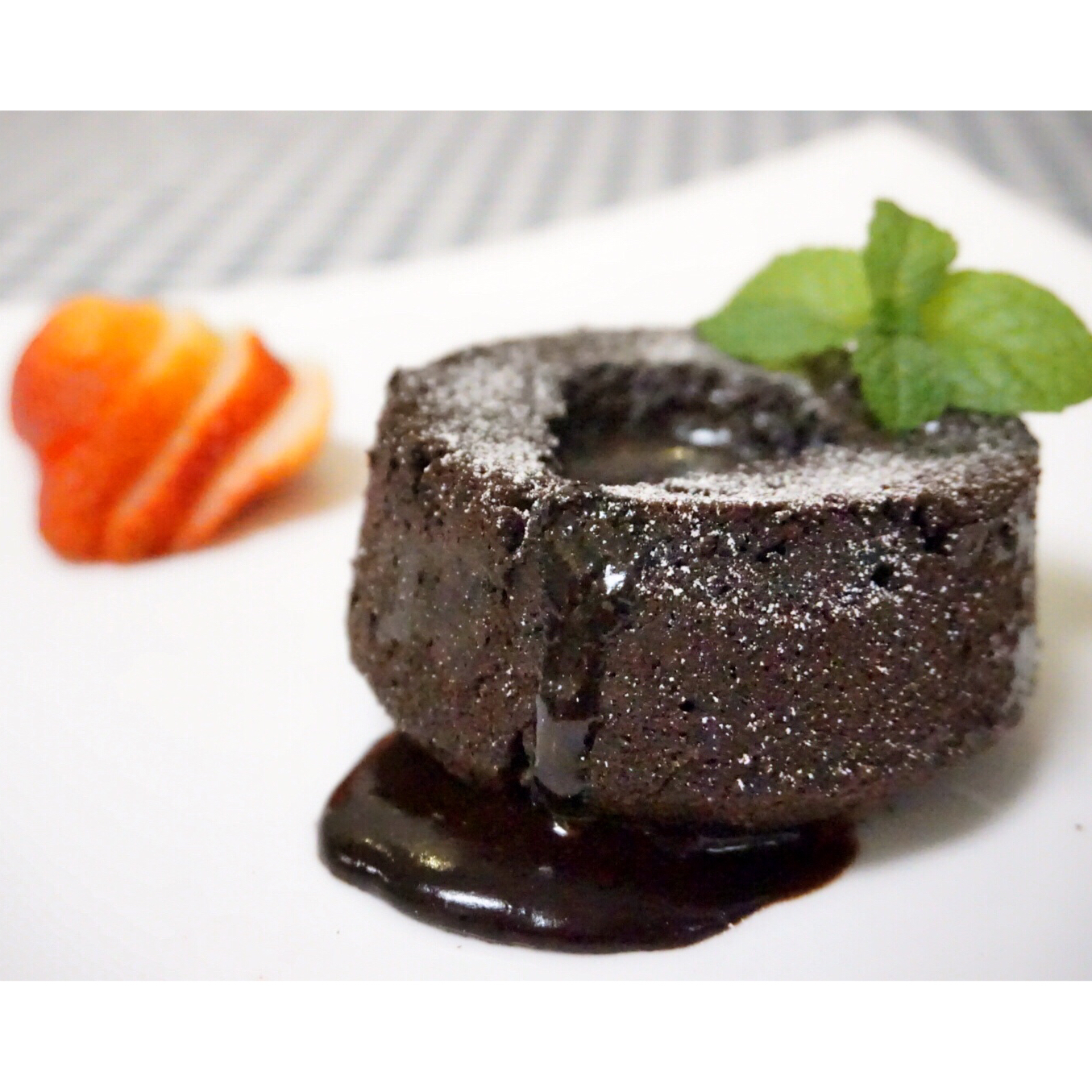 熔岩巧克力蛋糕