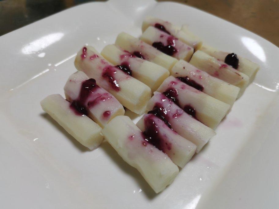 蓝莓山药泥