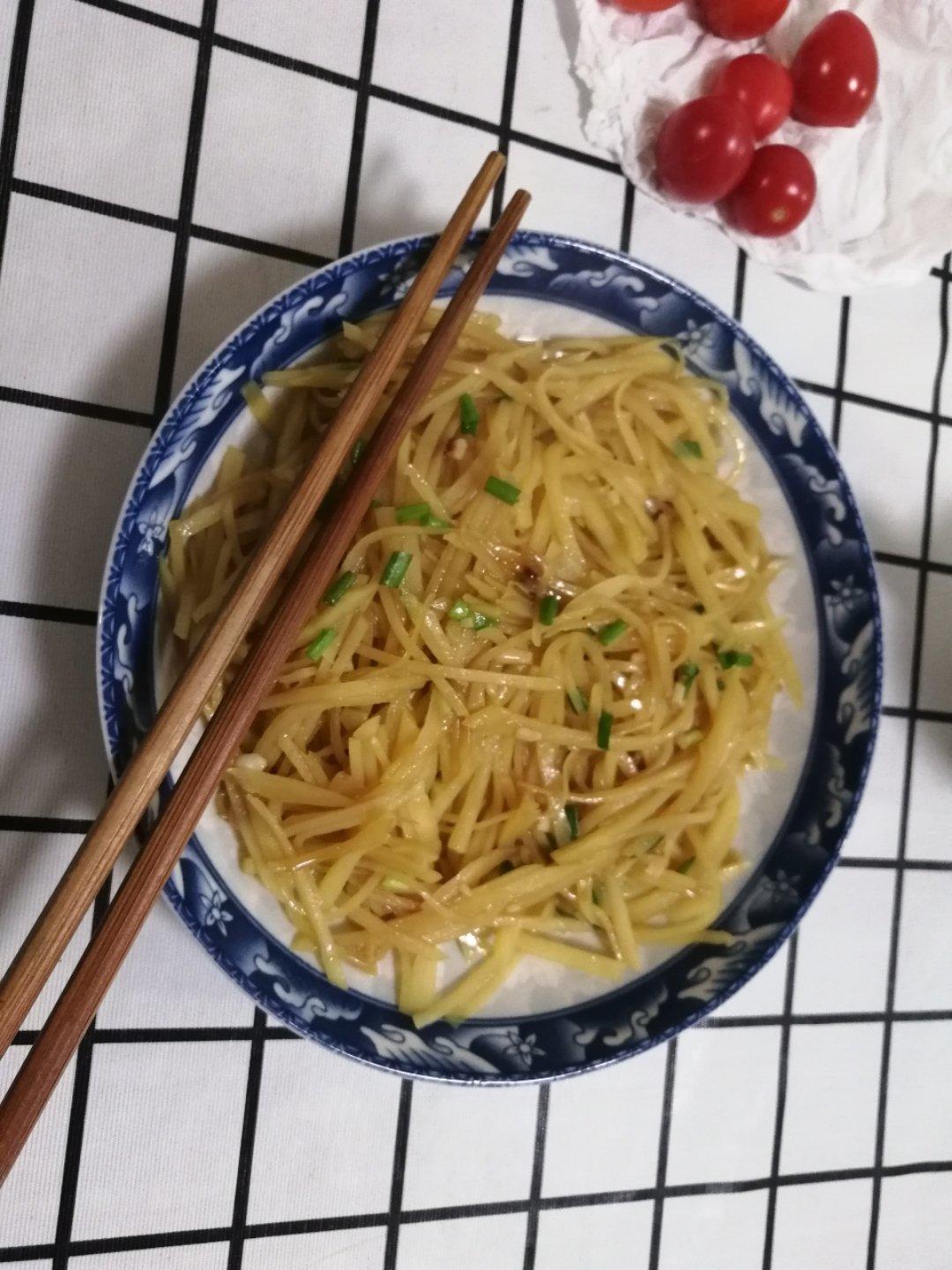 脆炒土豆丝