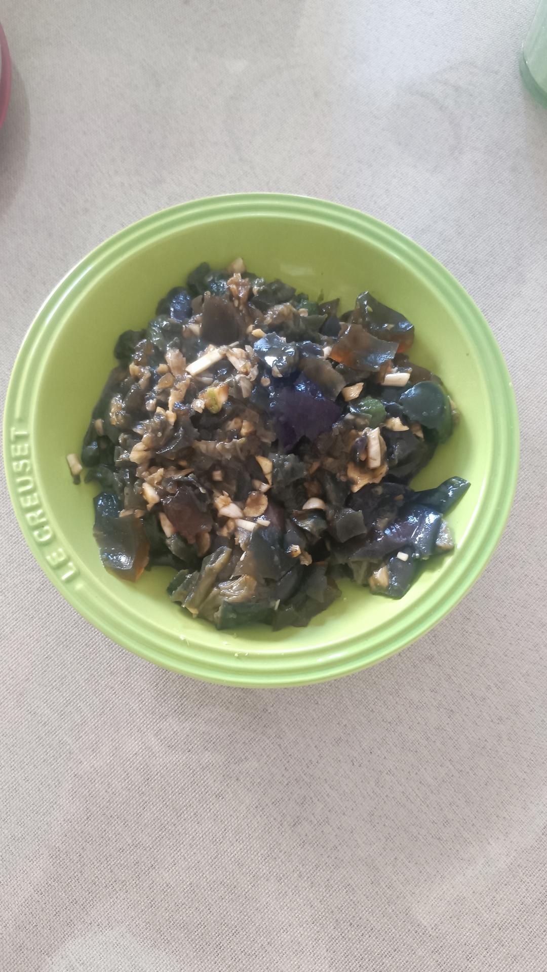 擂椒茄子皮蛋/烧椒皮蛋/皮蛋捣辣椒