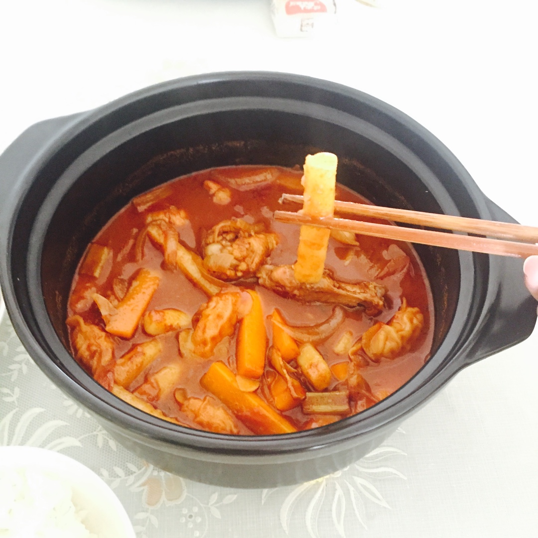 韩式辣炒年糕（or网红芝士套路之芝心年糕）