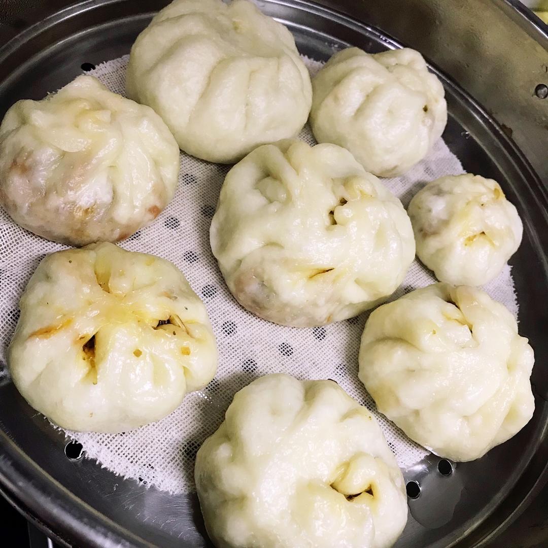 皮薄馅儿大的粉丝肉末包子（馅料做法）