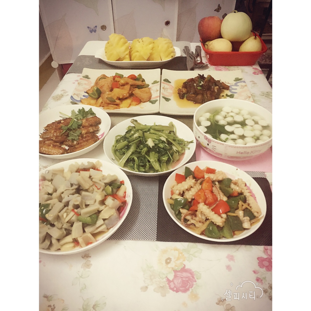 辣炒什锦藕丁