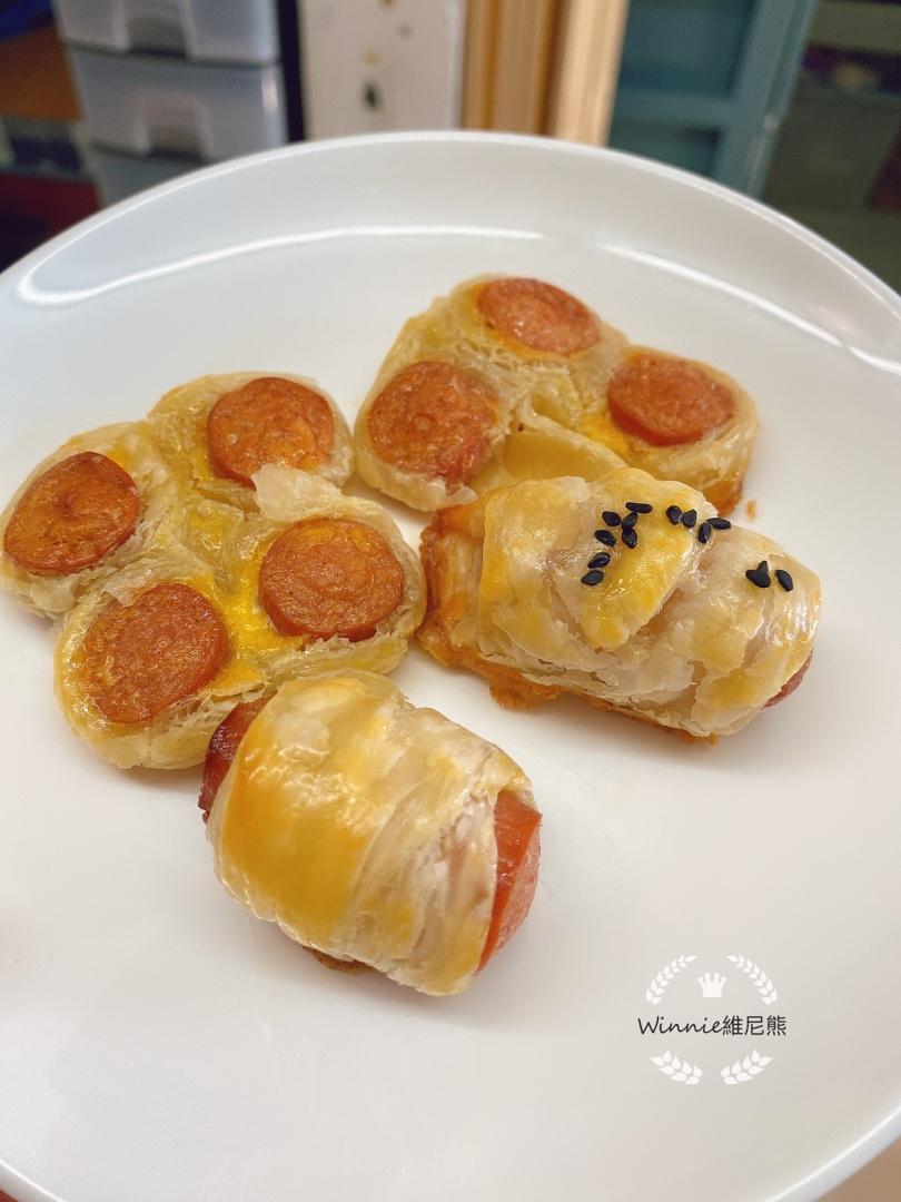 香肠酥皮卷：手抓饼皮还能这样吃，不用和面快速搞定早餐