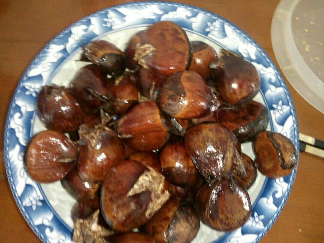 糖炒板栗（电饭锅）