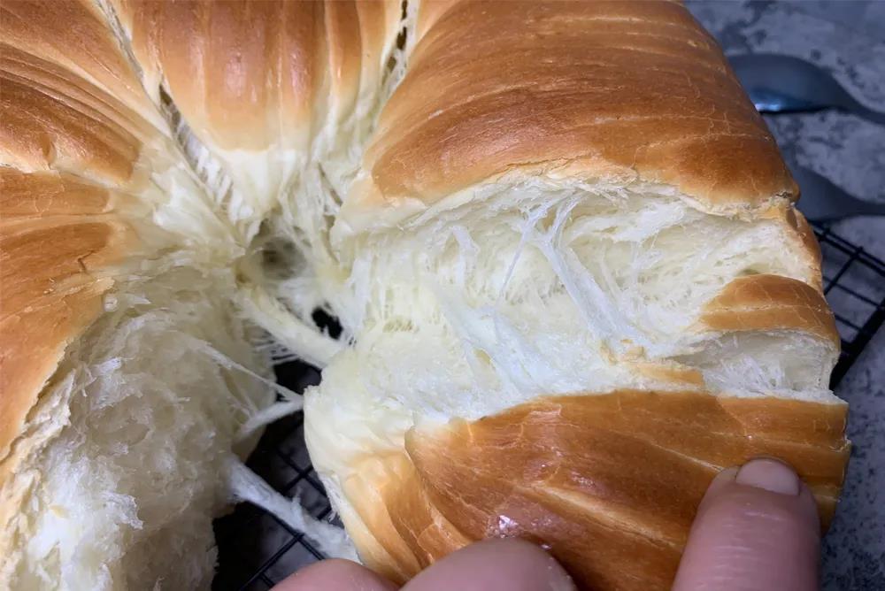 纯奶手撕吐司的做法 步骤1