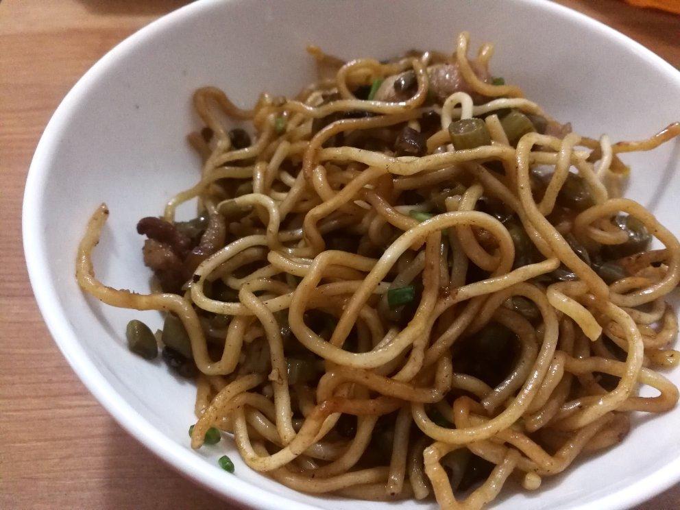 芸豆焖面（附万能的腌肉不老的办法）