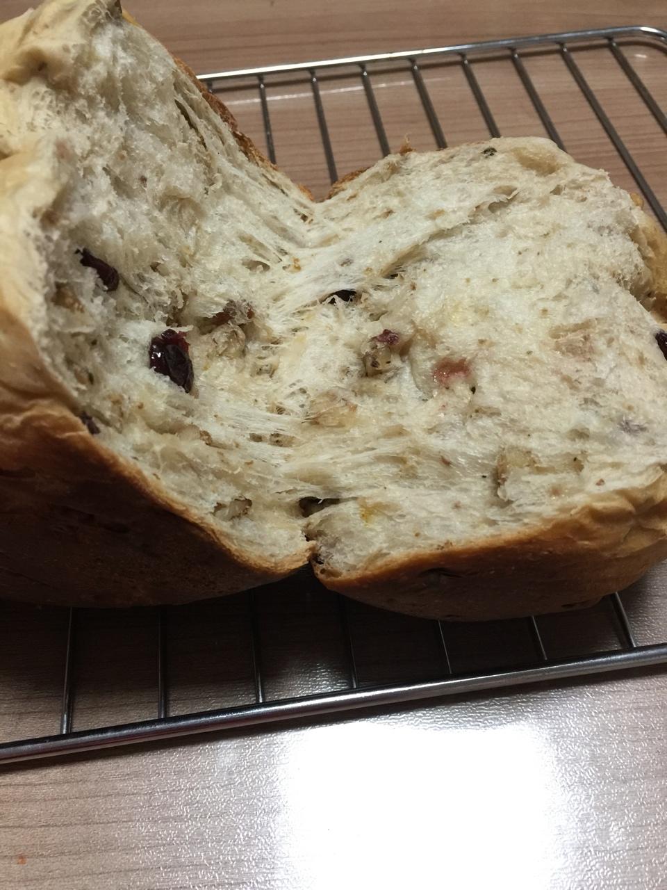 超级好吃的原味面包（面包机版）