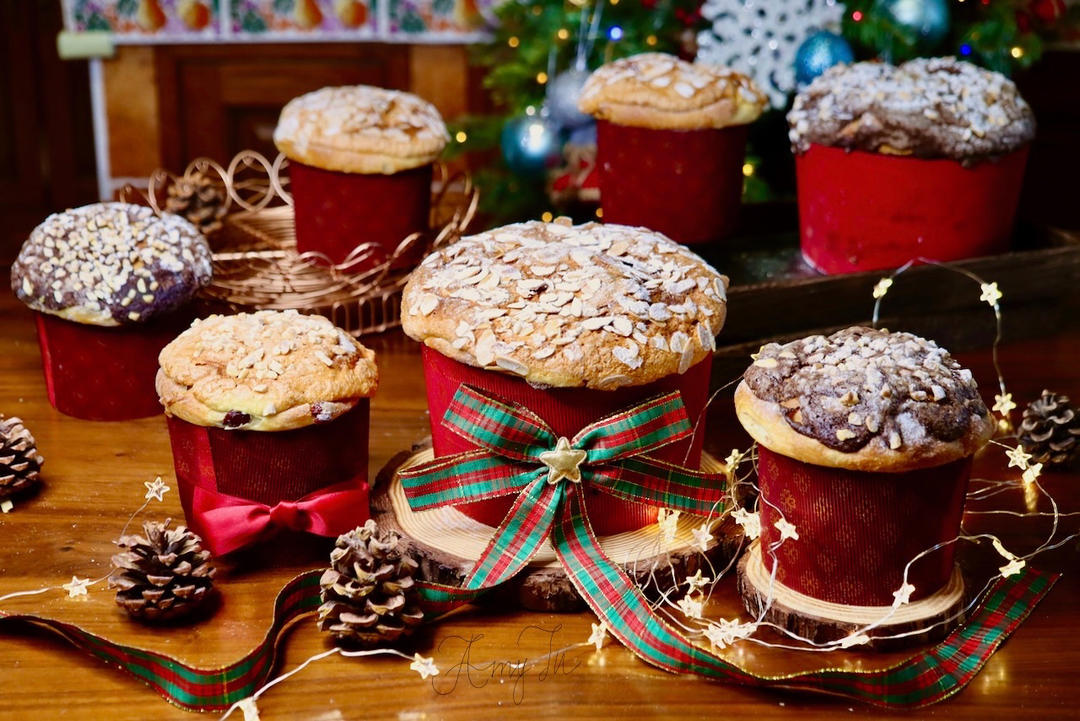 【果料满满】意大利圣诞面包潘妮朵尼Panettone
