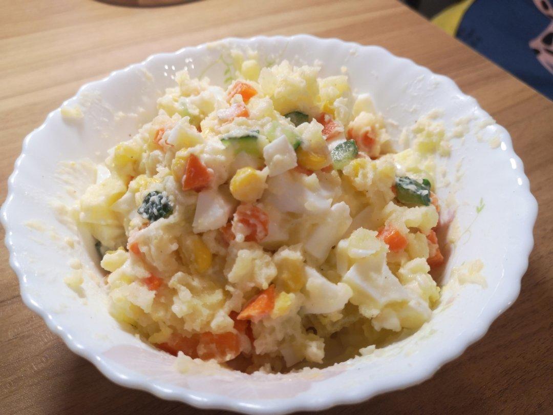 好吃到舔碗的鸡蛋土豆泥沙拉