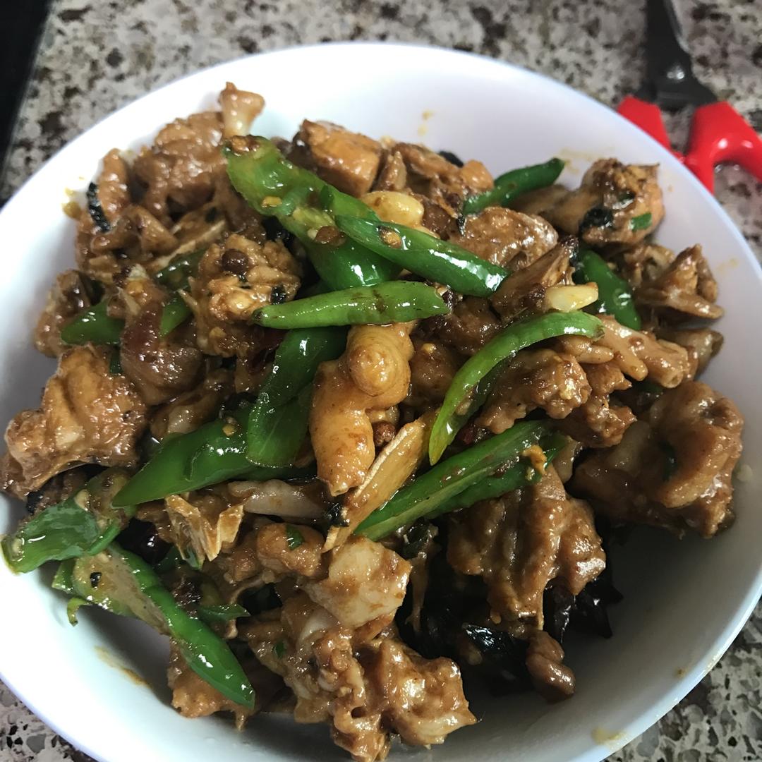 辣椒炒鸡（临沂家常）