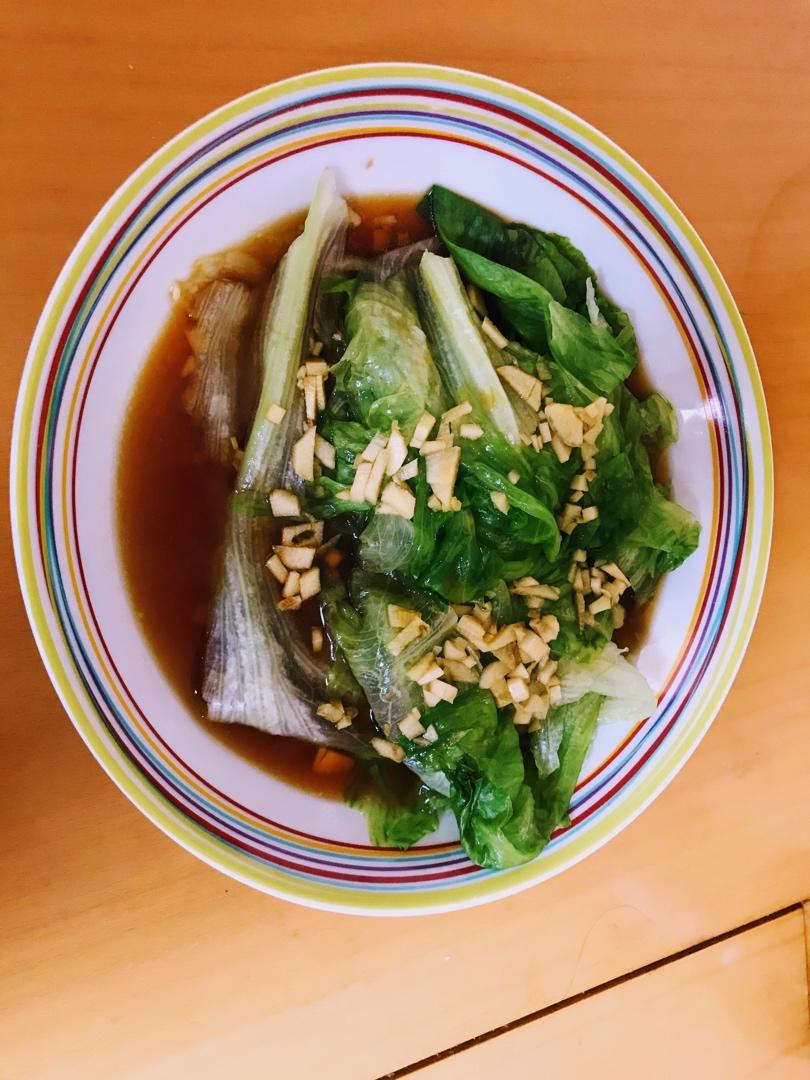 5分钟上桌的蚝油生菜