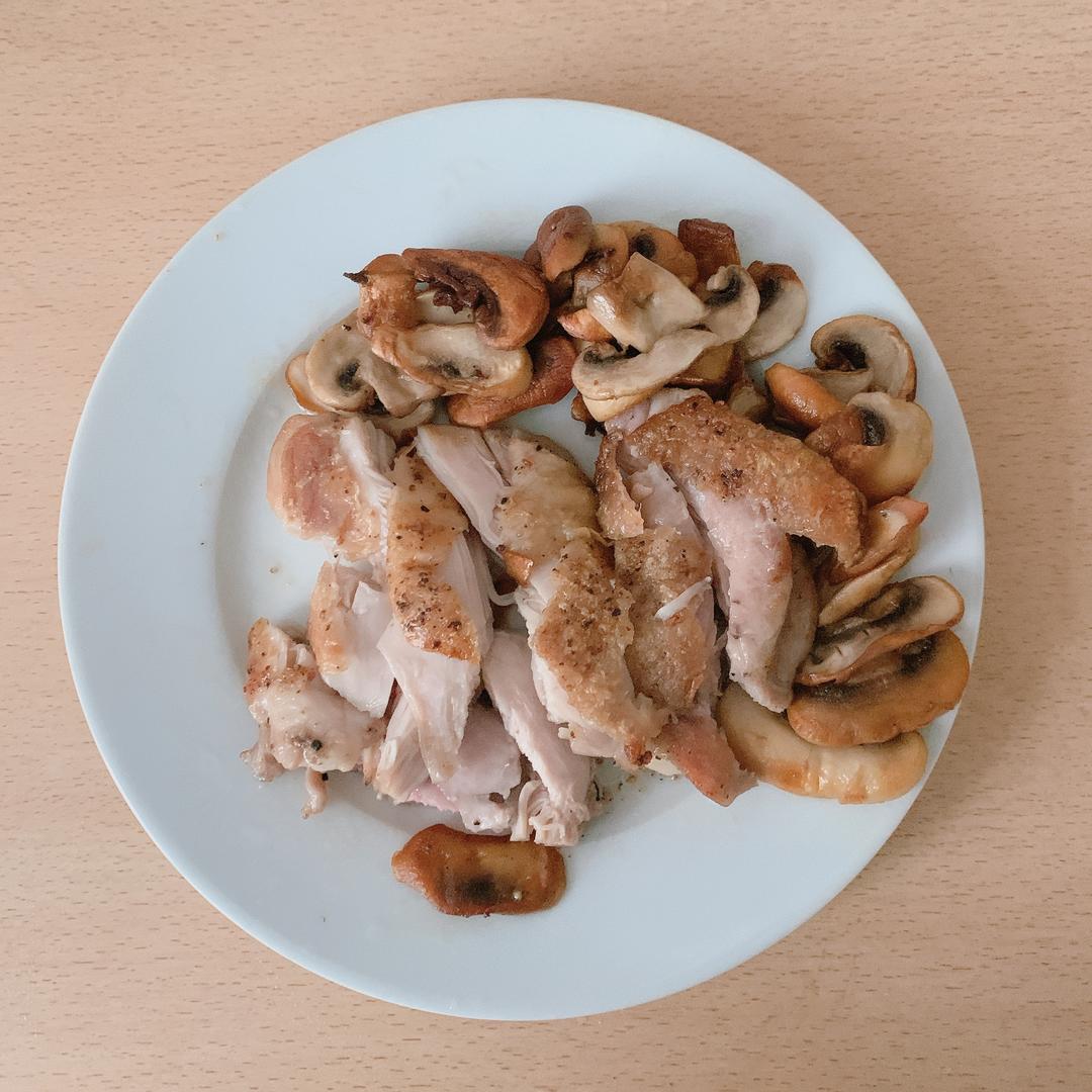 1年7本食谱100道菜，之46：嫩煎鸡肉