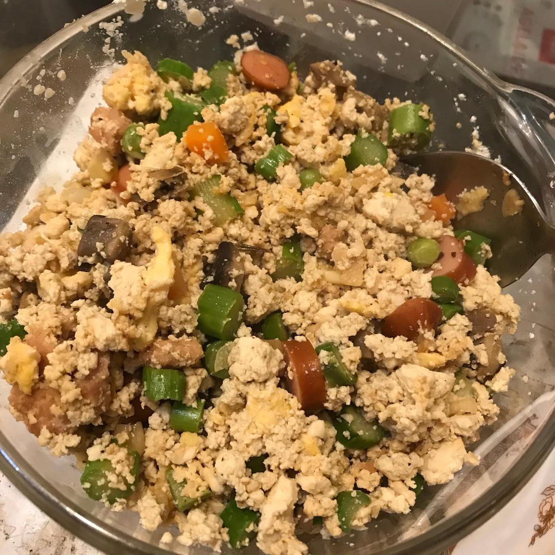 无米炒饭（老豆腐炒饭）