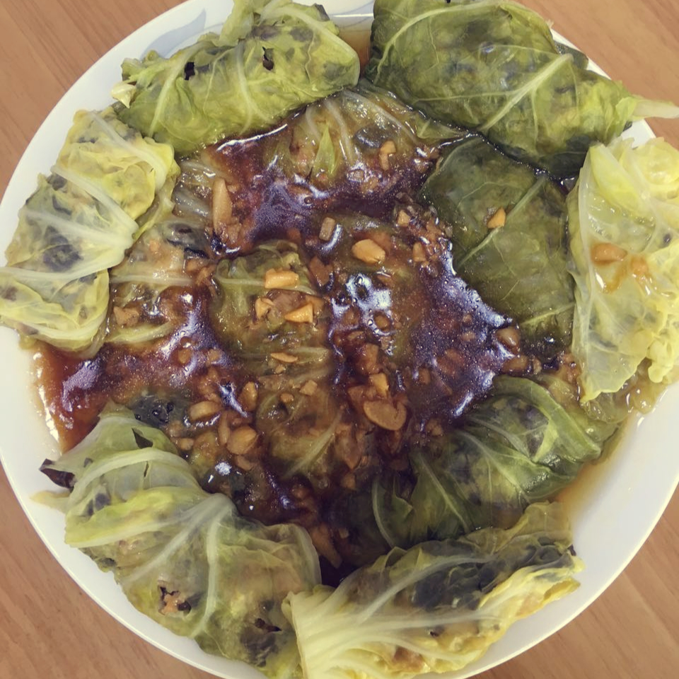肉酿白菜卷