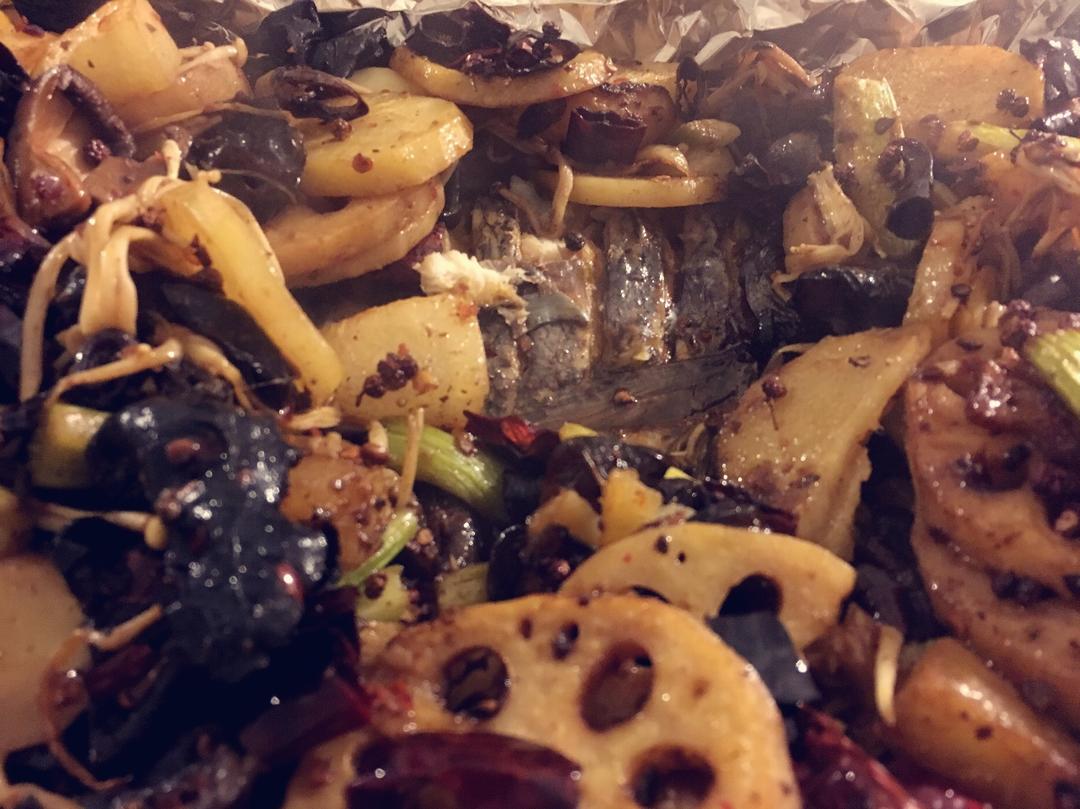 香辣烤鱼-烤箱版