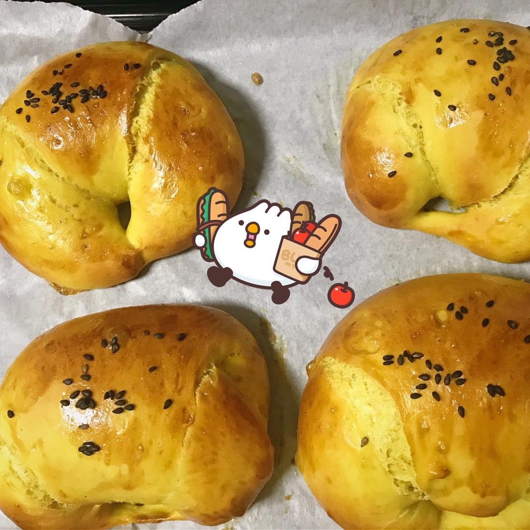 芒果牛角包