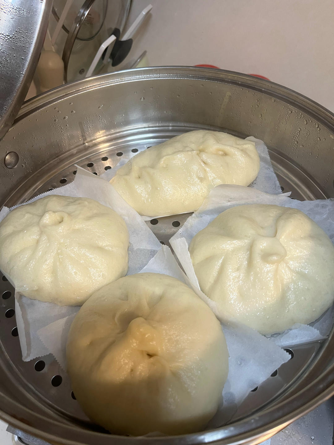 猪肉包子（附视频。一次性发酵。）