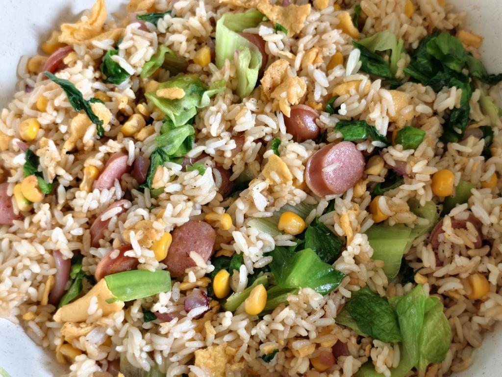 菜蔬蛋炒饭 宇宙无敌好吃‼️