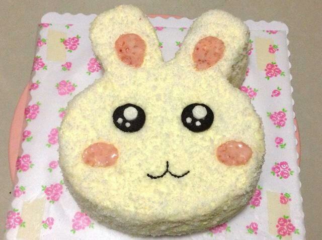 小兔生日蛋糕