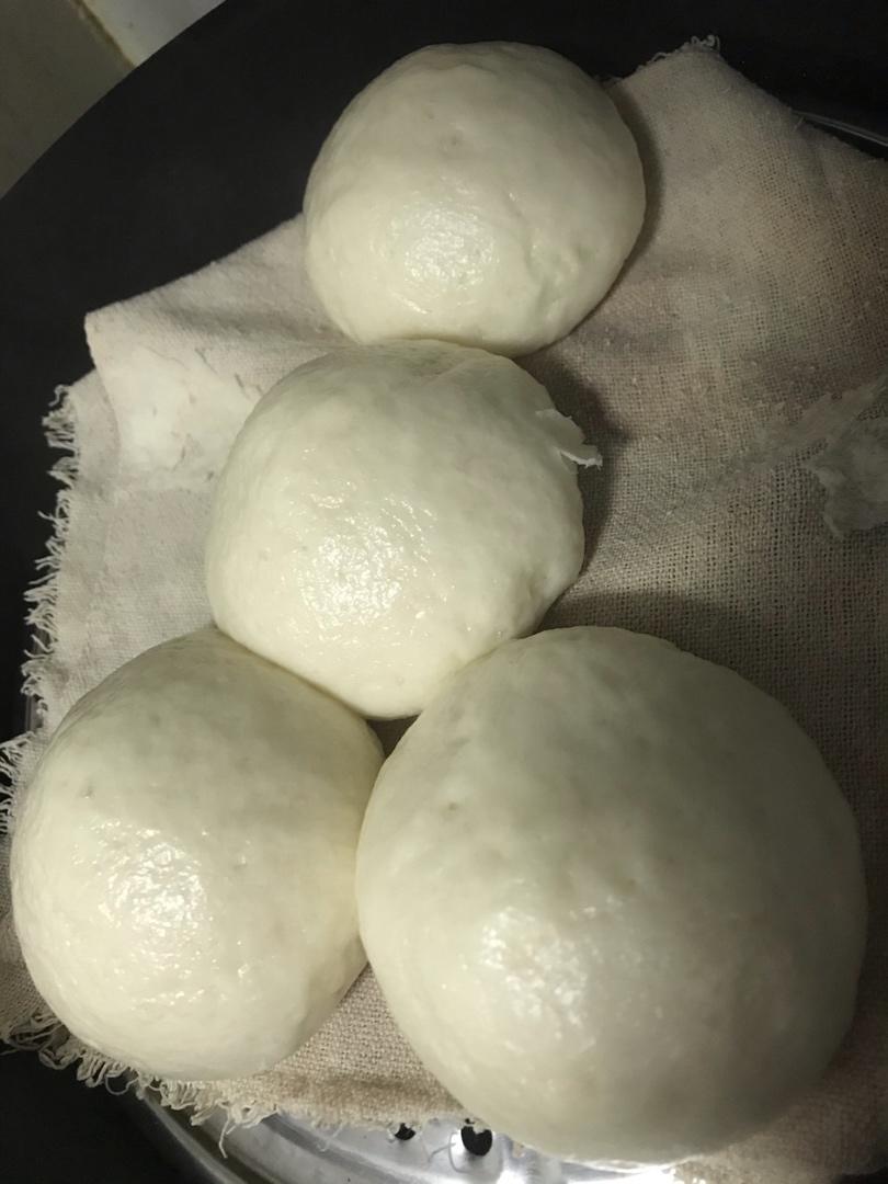 纯手工奶香馒头【无泡打粉，无添加】