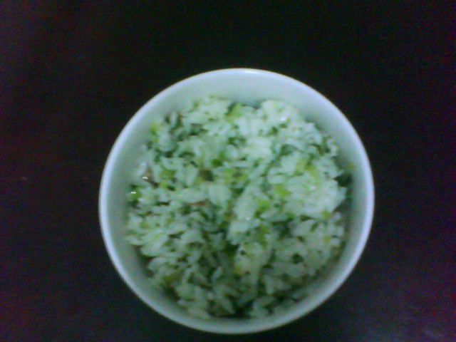 香肠青菜饭
