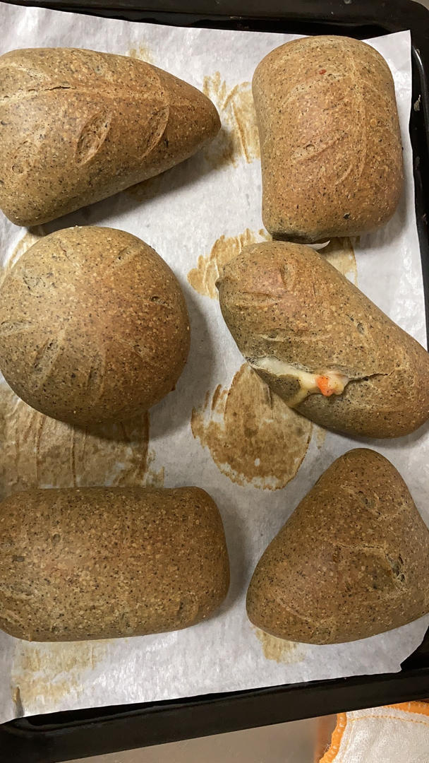 成功率100%的抹茶麻薯小餐包