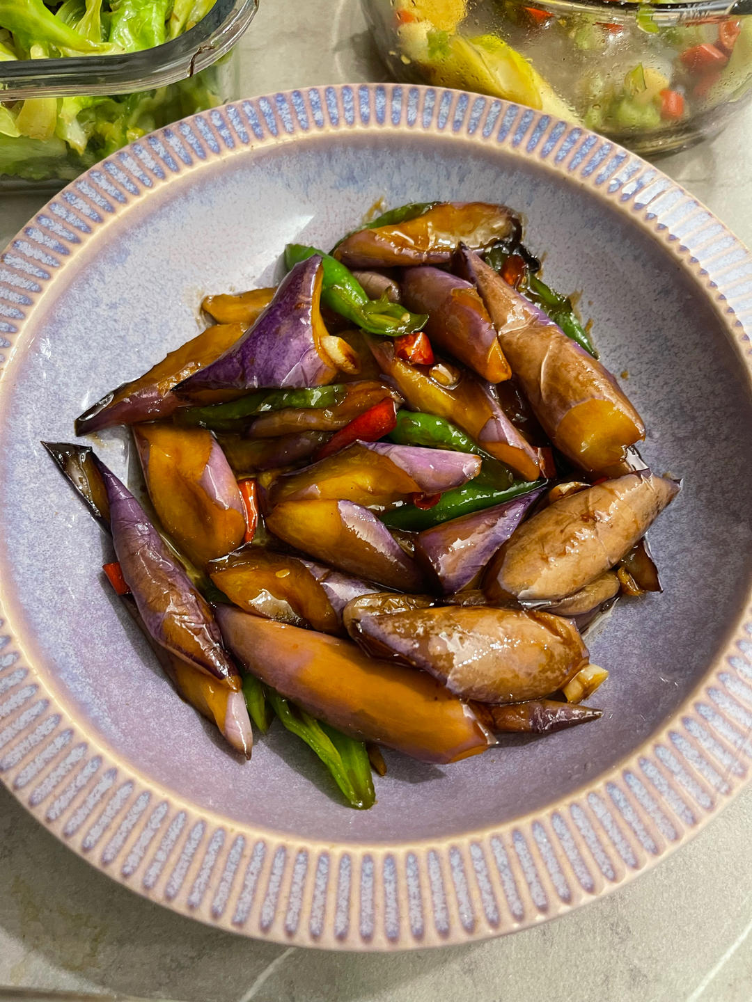 少油版家常茄子🍆不发黑不变色‼️费米饭😄