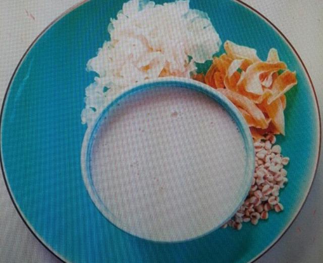 百合薏仁奶浆的做法