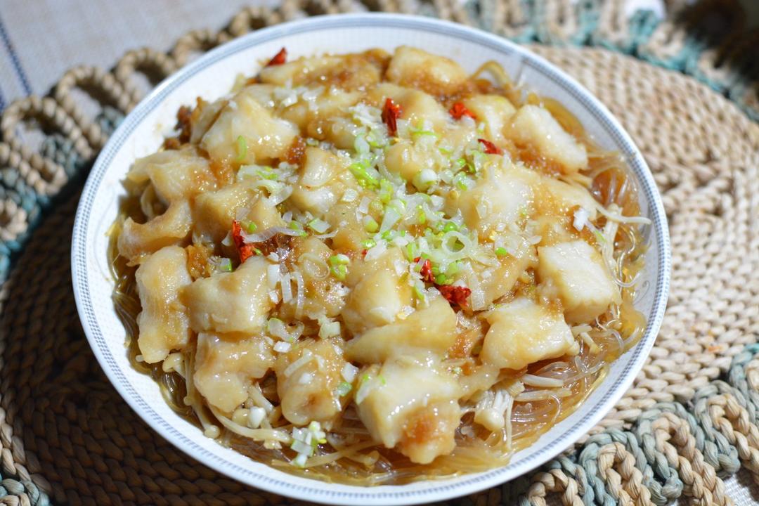 🔥吃不胖❗️蒜蓉粉丝龙利鱼❗️