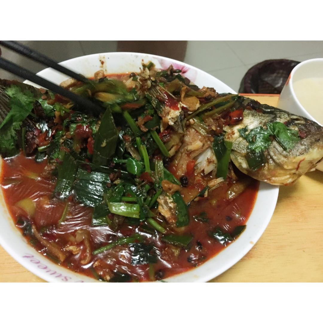 红烧鲫鱼
