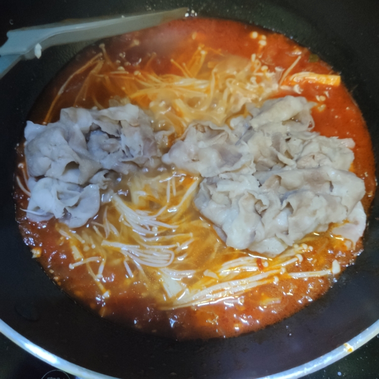 酸汤肥牛「贵州红酸汤版」的做法 步骤9