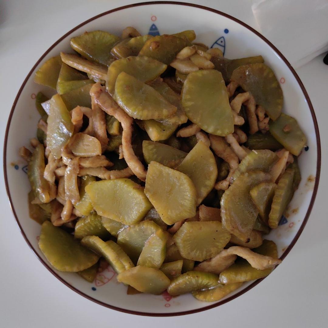 莴笋肉片