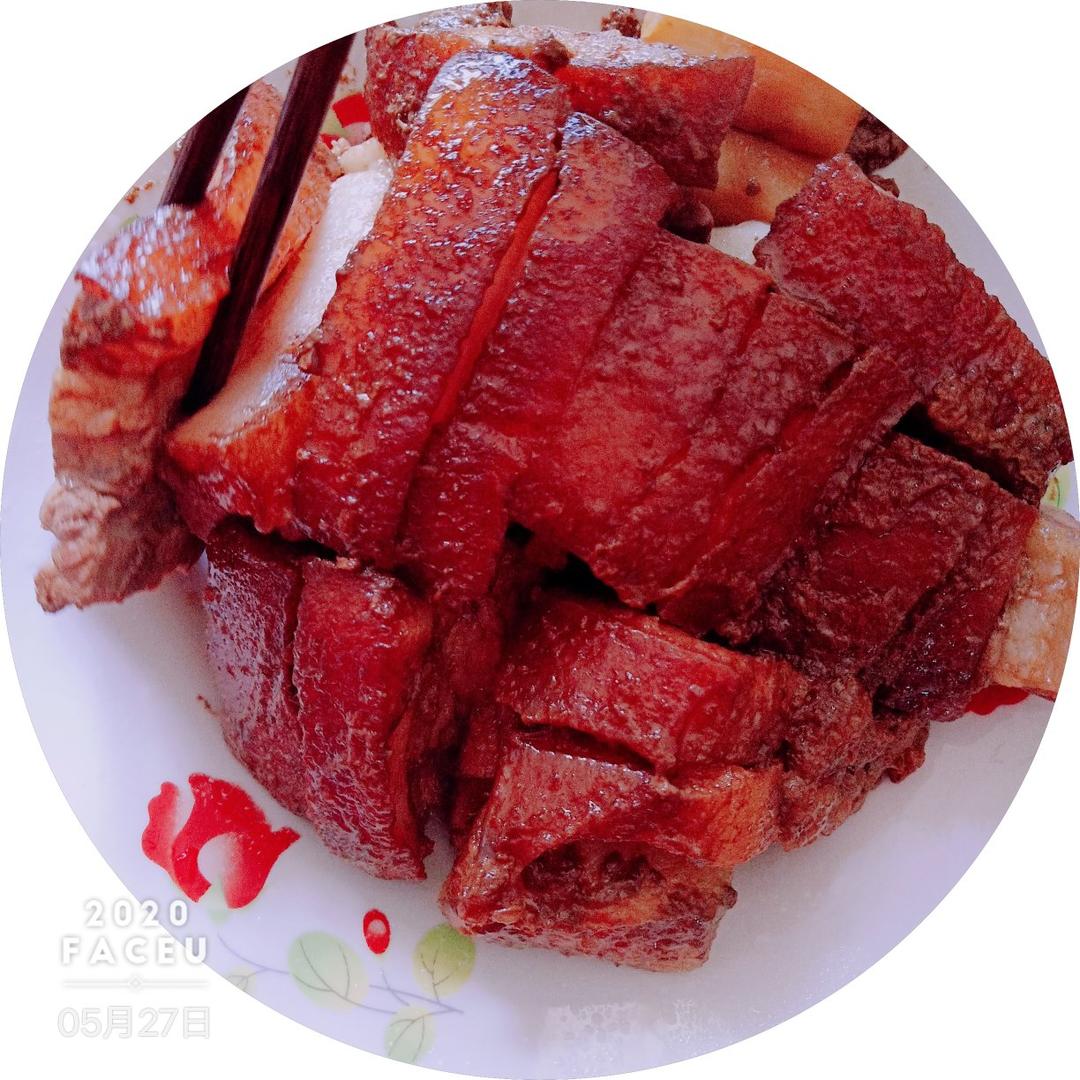 香而不腻的香芋扣肉