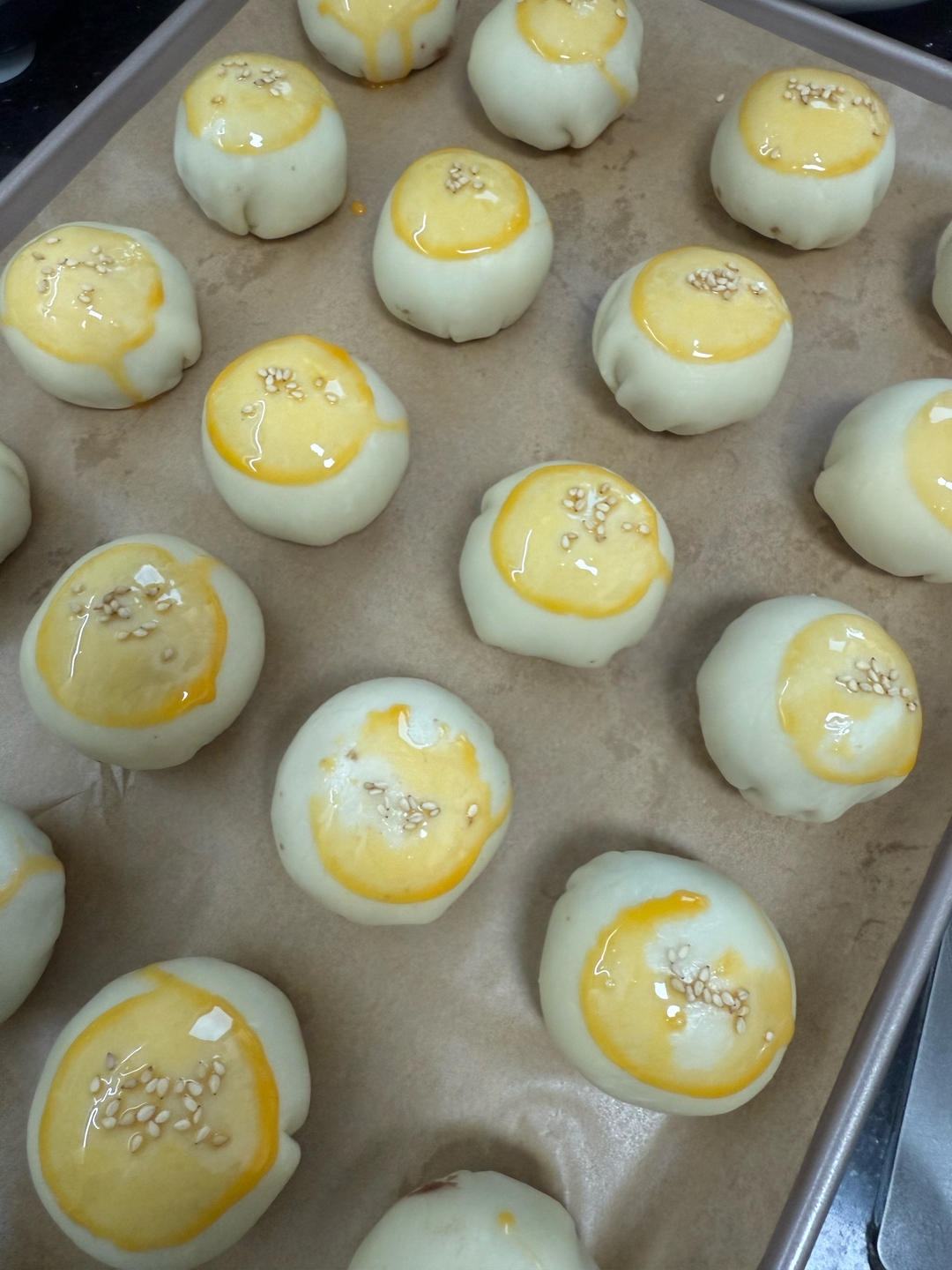 不破皮不混混酥❗蛋黄酥成功的㊙️决❗新手小白也能一次成功。