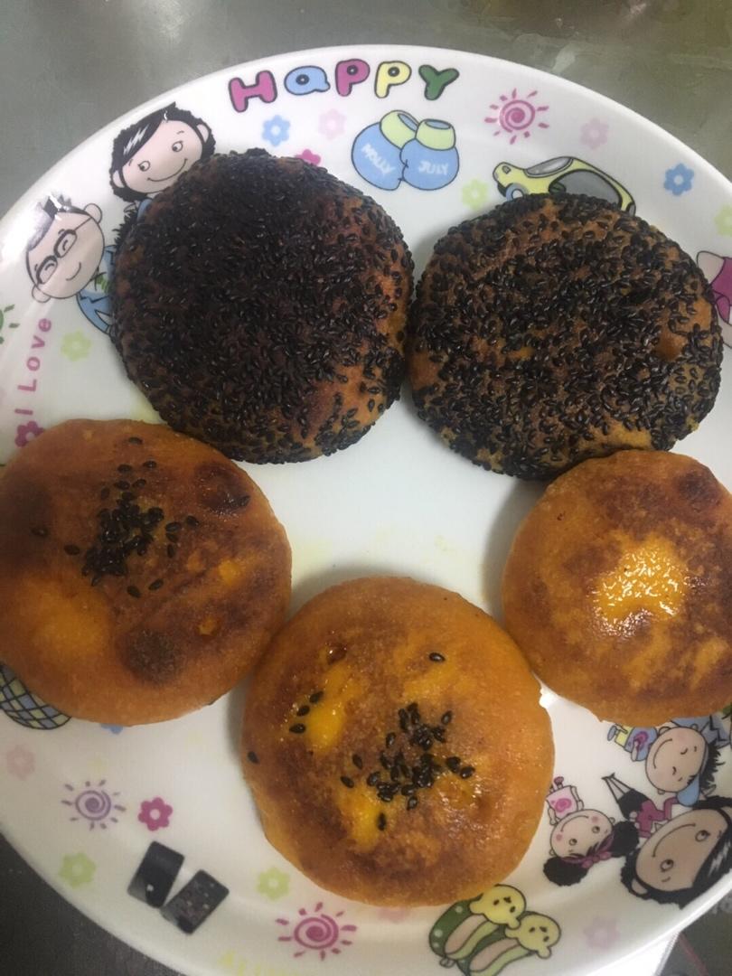 芝麻南瓜饼