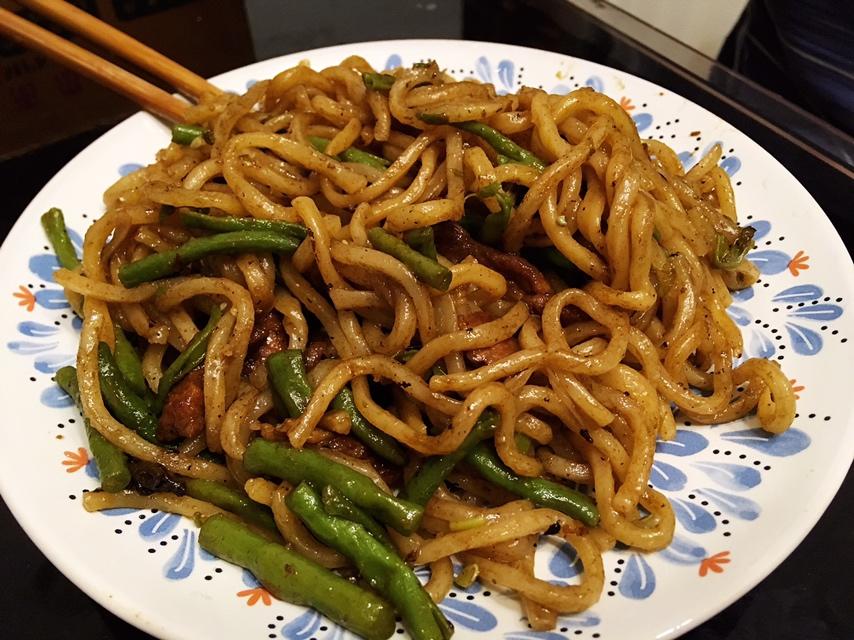 豆角焖面