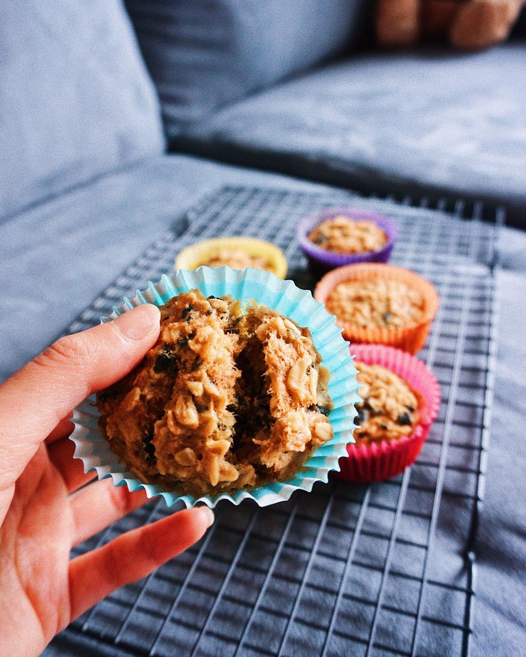 低脂燕麦海苔肉松马芬【轻卡小食】